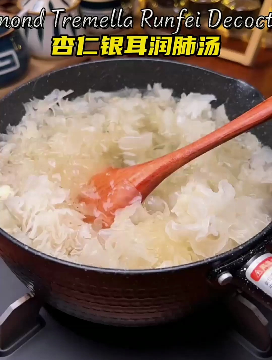 广东靓汤杏仁银耳润肺汤