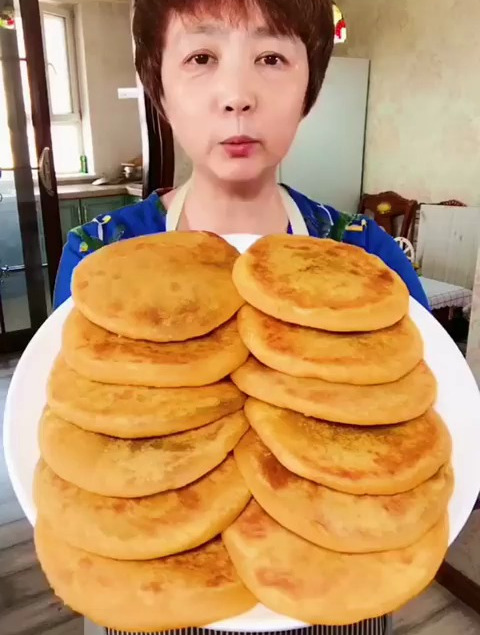 红薯糯米豆沙饼