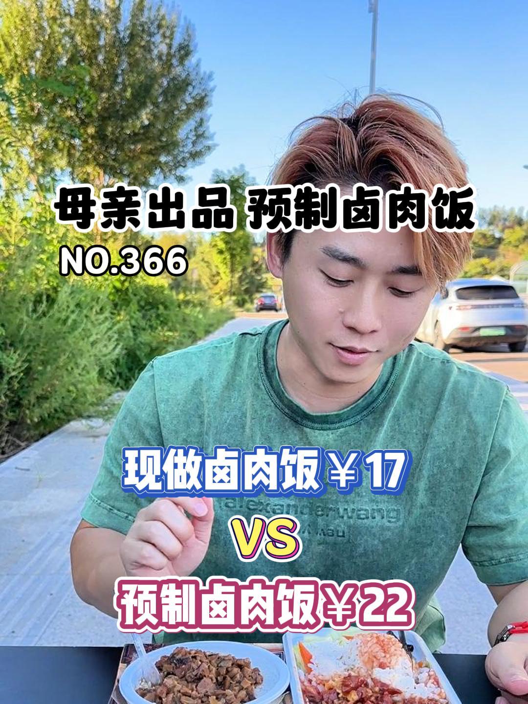 你们要的预制台式卤肉饭来了!