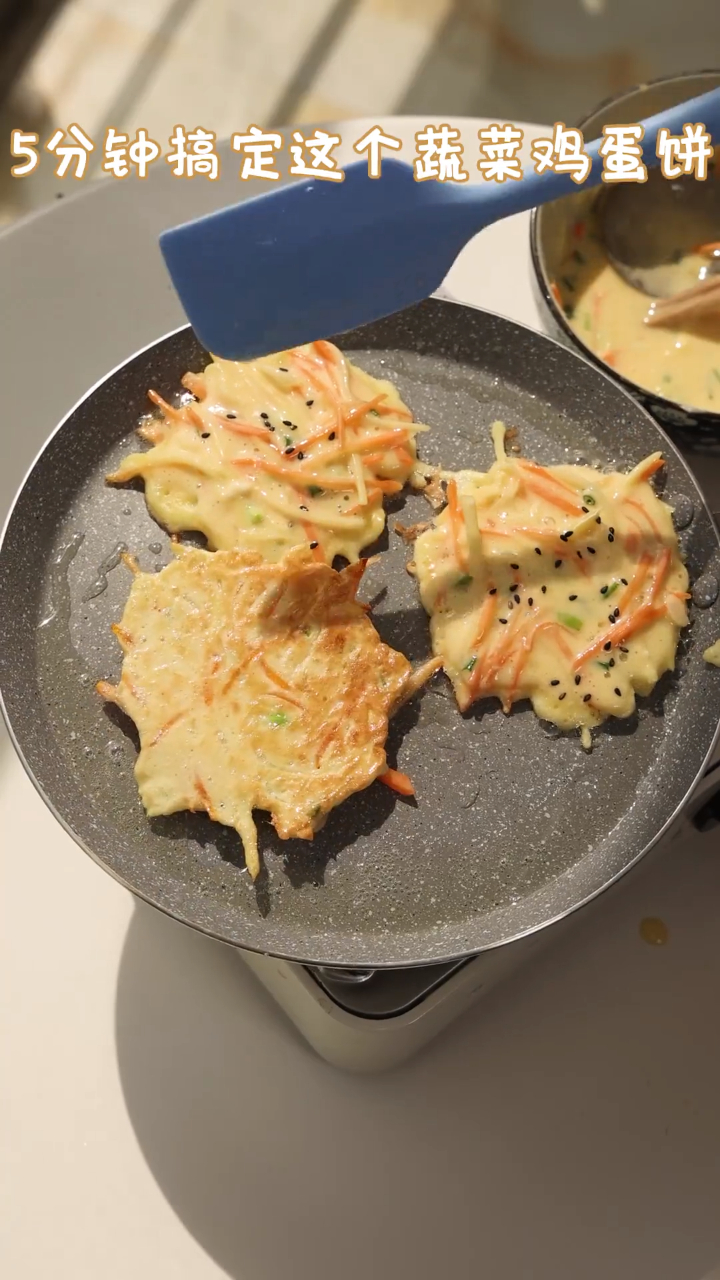几分钟就能搞定的早餐小煎饼