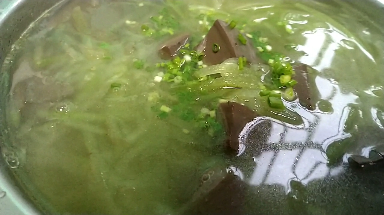 冬瓜鸭血汤家常版做法,汤鲜味美,简单易学超级好喝