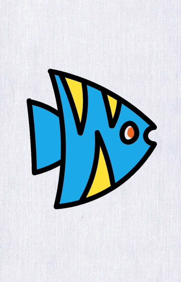 简单几笔画小鱼,鱼儿简笔画