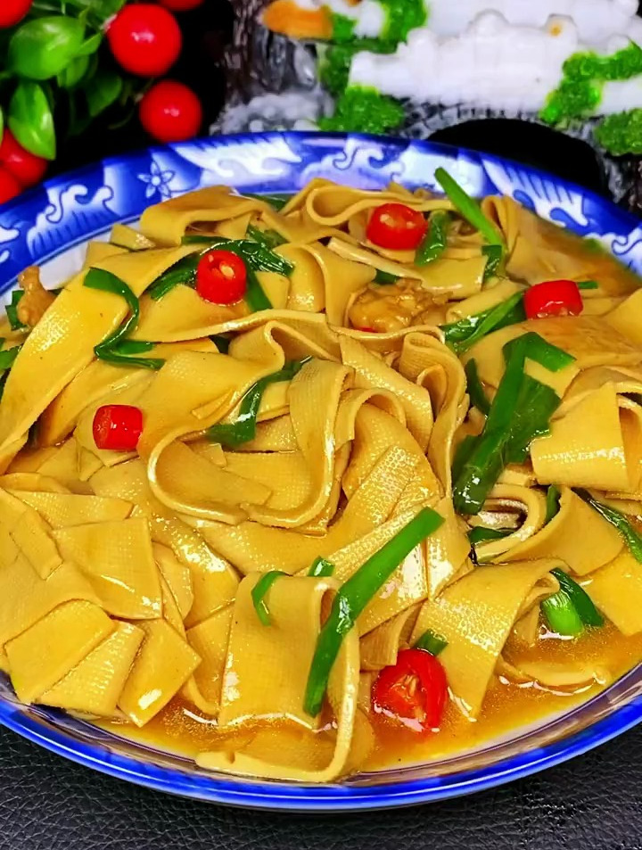 分享家常炒干豆腐做法
