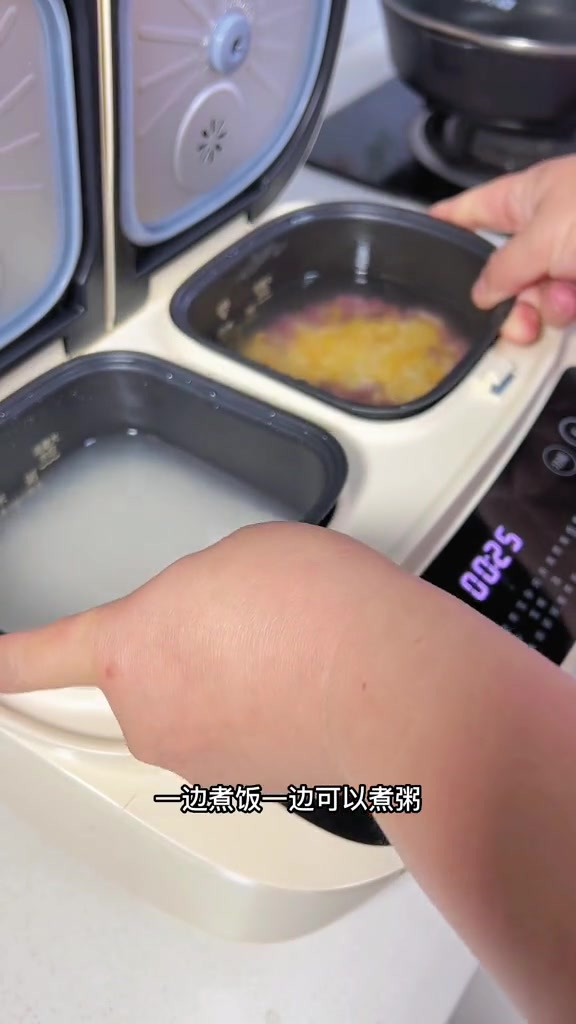双胆电饭煲真的太方便了,不仅颜值高还实用