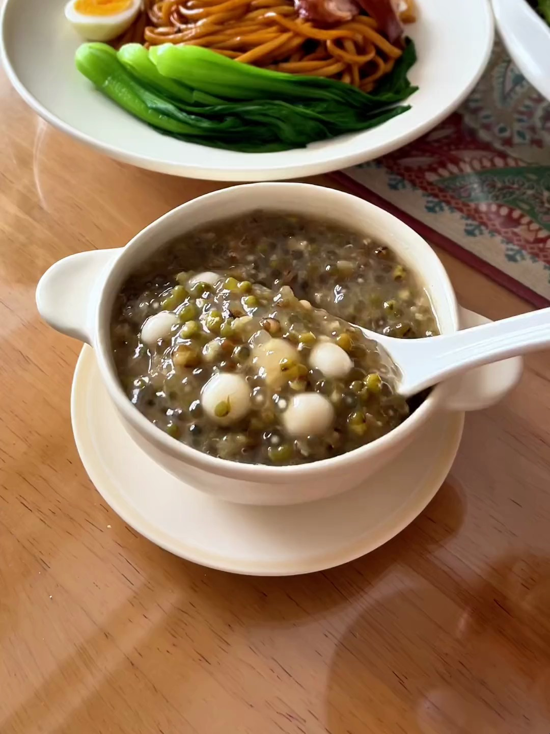 没想到绿豆和西米一起煮这么好喝,清甜又解暑,一口惊艳
