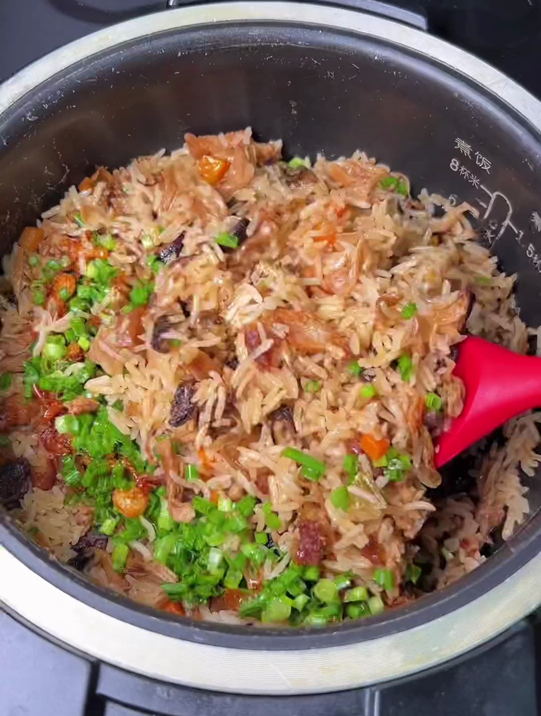 小时候的包菜干咸饭,你们多久没吃过?