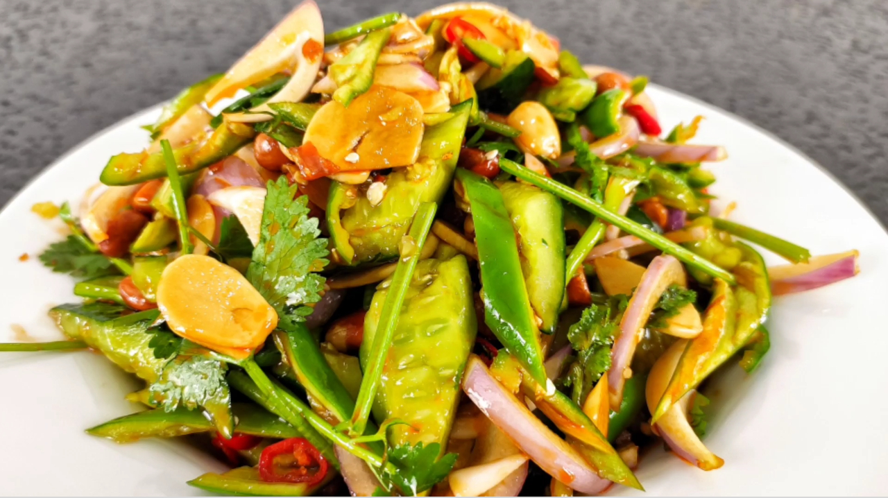 团圆饭之“大拌菜”老爸非常喜欢的下酒菜,做法简单,味道很赞