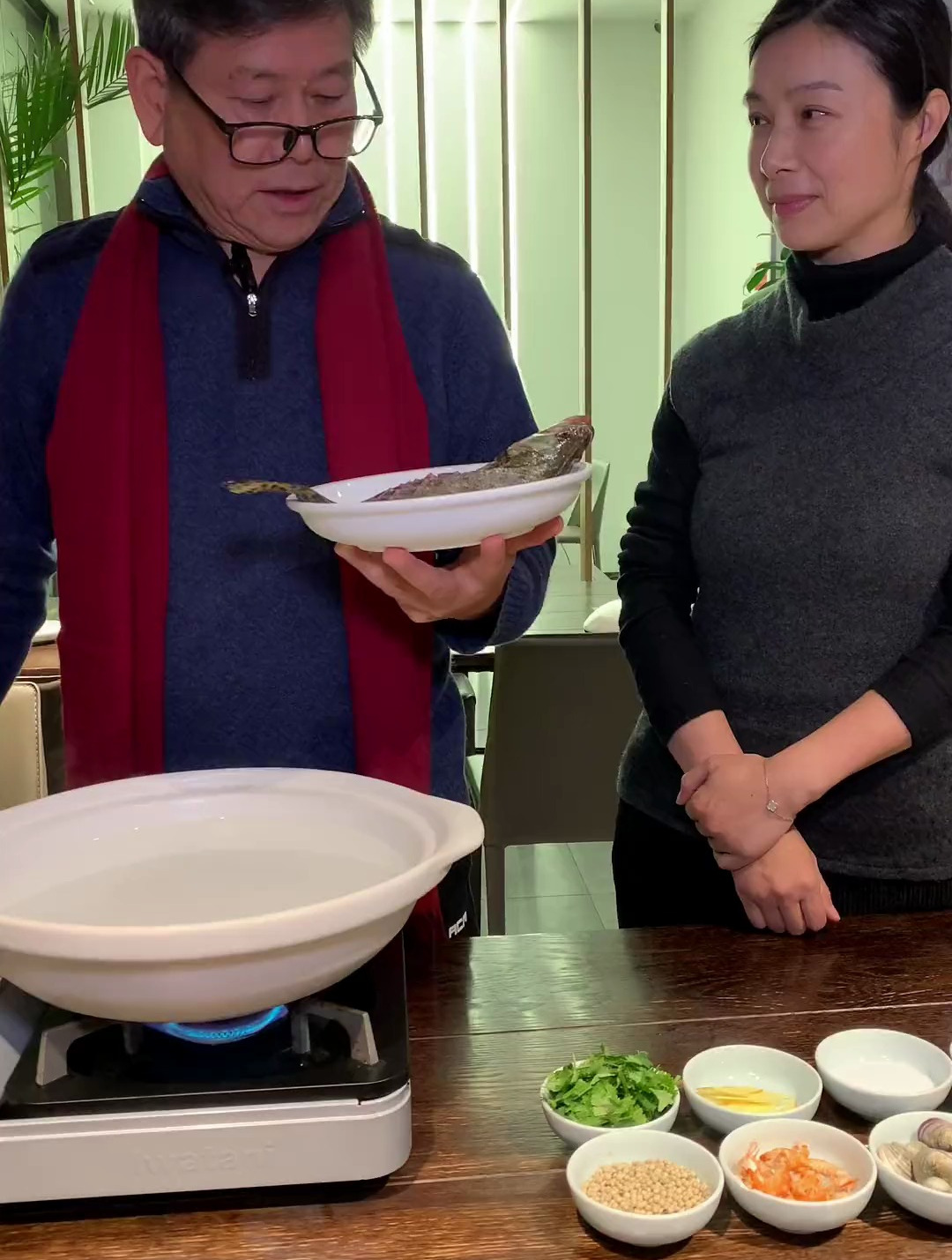 西划船泉水鱼过年的食材怎么能少了鱼呢