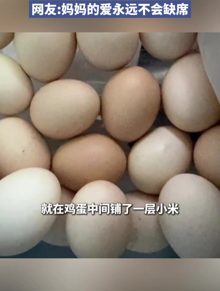 妈妈从老家到上海看病,泡沫箱装满,给儿子的鸡蛋和肉