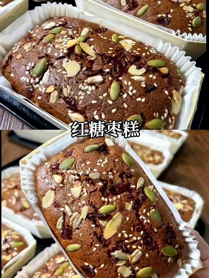 这是红糖枣糕最好吃的配方 枣香四溢 松软香甜