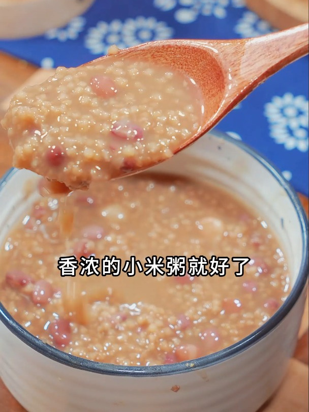 煮小米粥好喝有技巧,不能直接下锅煮,教你一招,香浓又黏稠