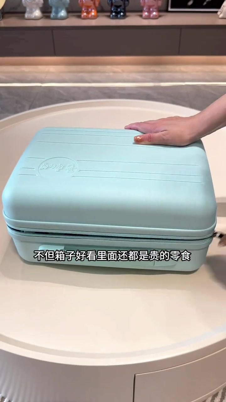 买零食送行李箱也太会了吧!