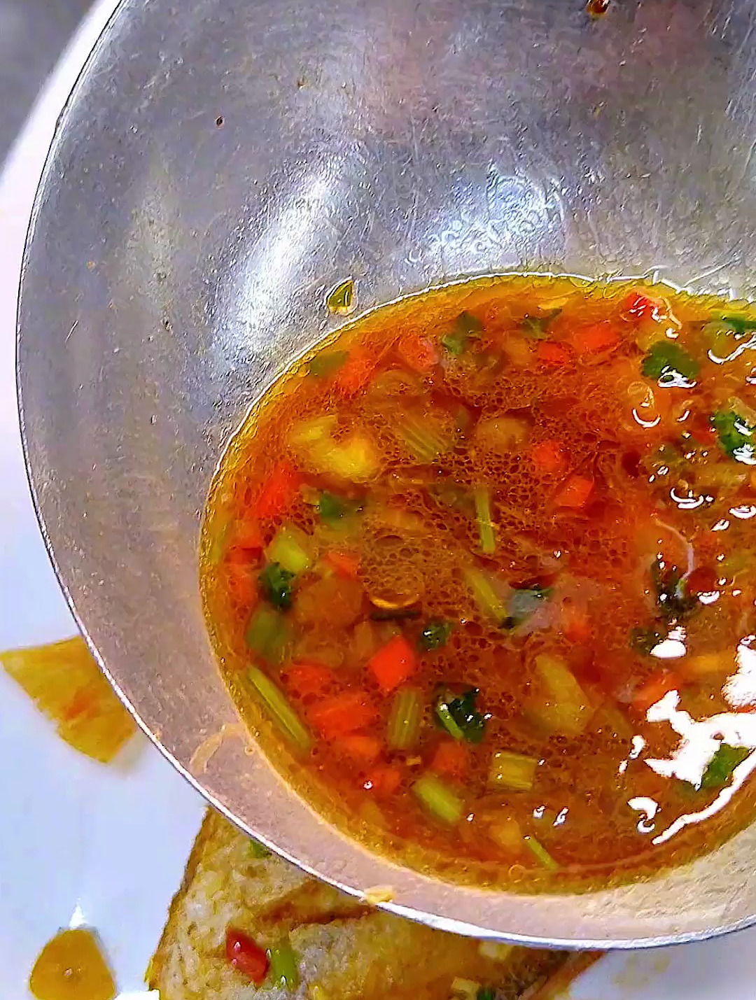 红立鱼买来总是煮,试试这个香煎的做法。干香干香的