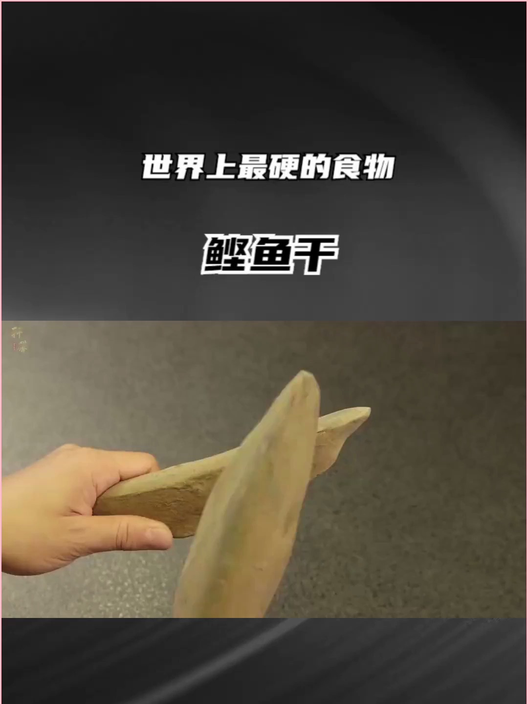 吉尼斯纪录最硬的食物,日本的灵魂食材,鲣鱼干是如何制作的?