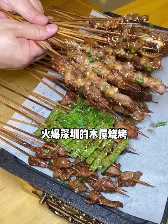 在深圳非常火的木屋烧烤,终于开来福州了!
