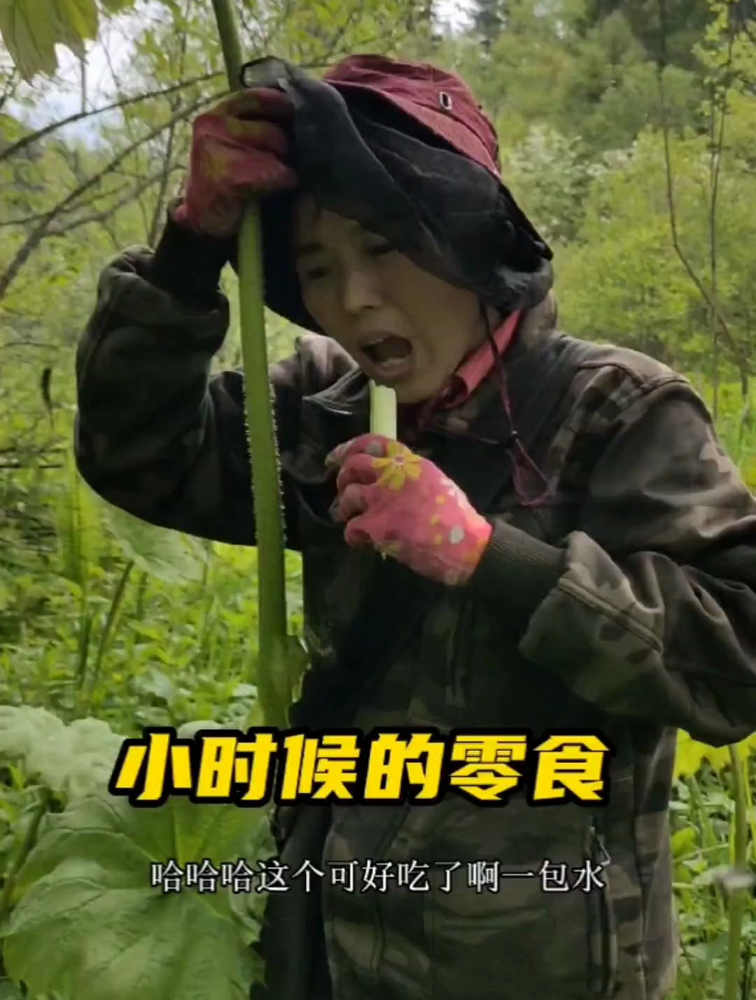小时候的零食,上山解渴神器,大脖梗子