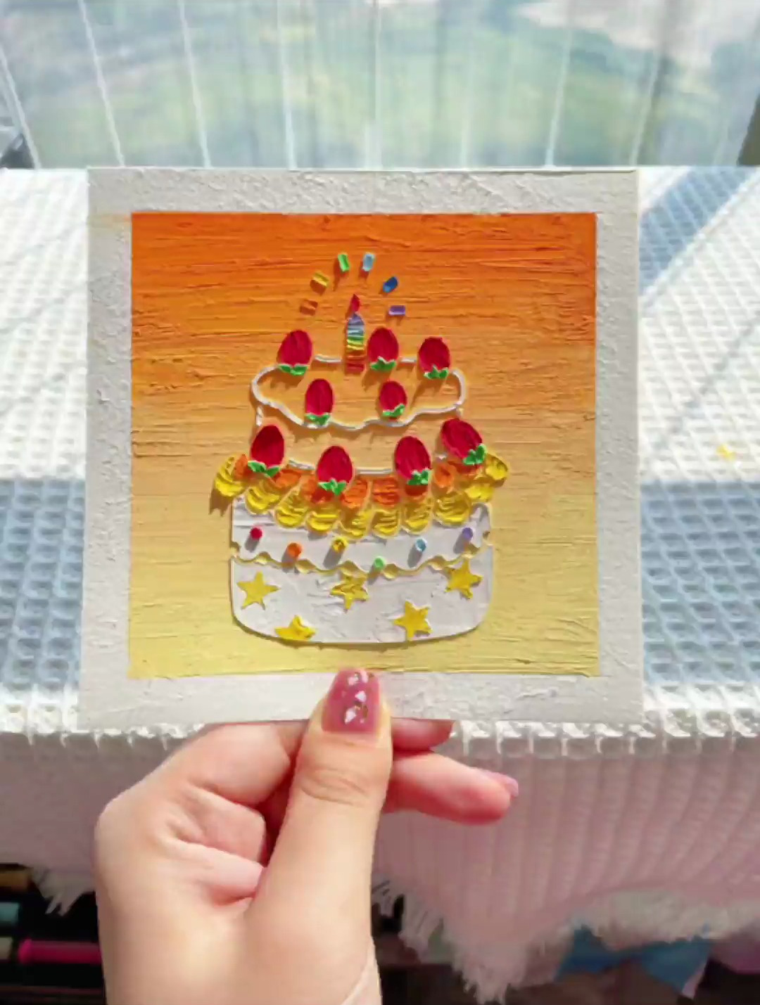 是心巴上的生日蛋糕哦!