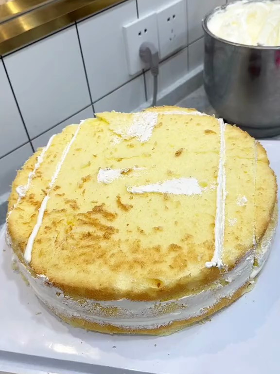 迟来的医师节方形蛋糕做法教程