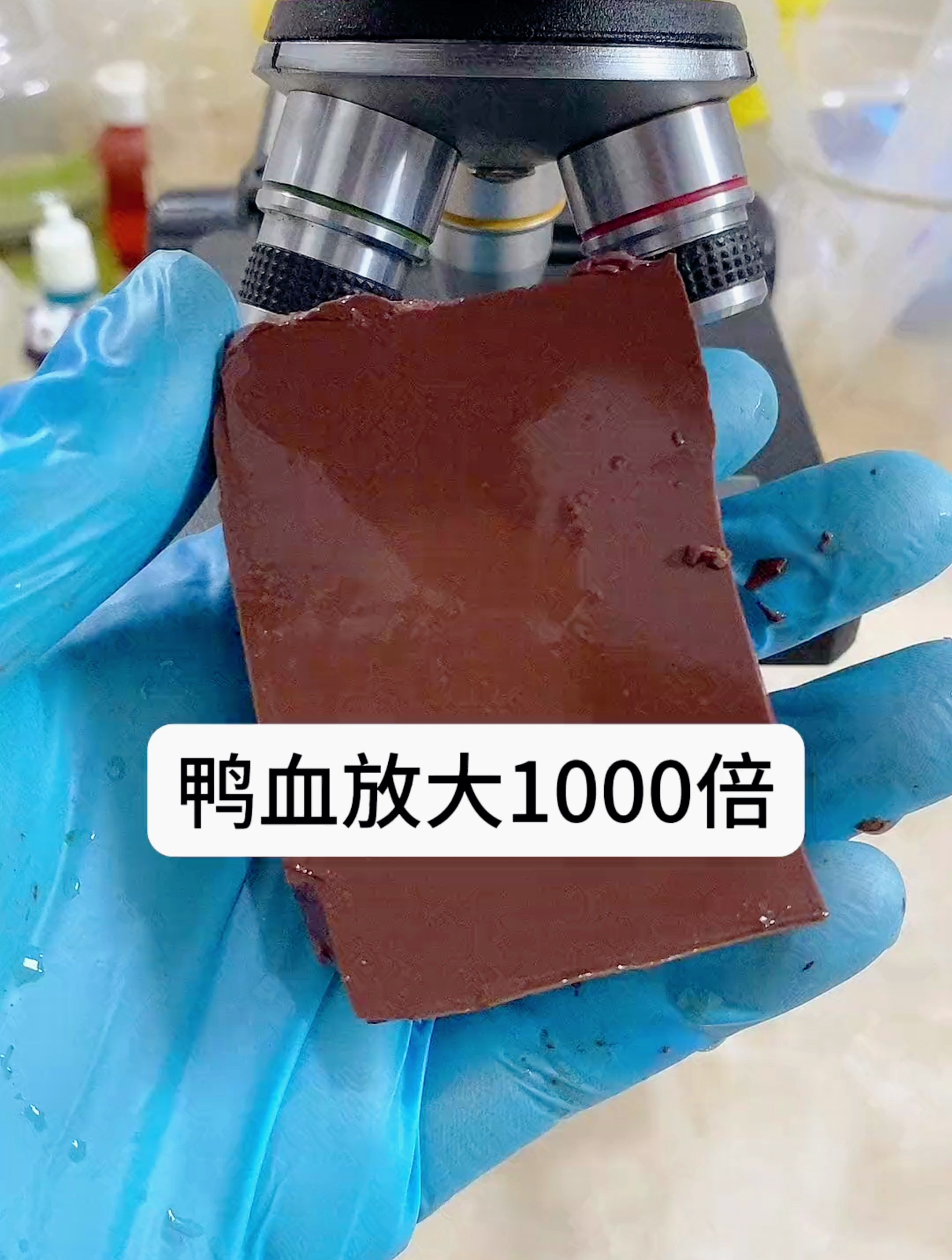 你吃过这种鸭血吗?