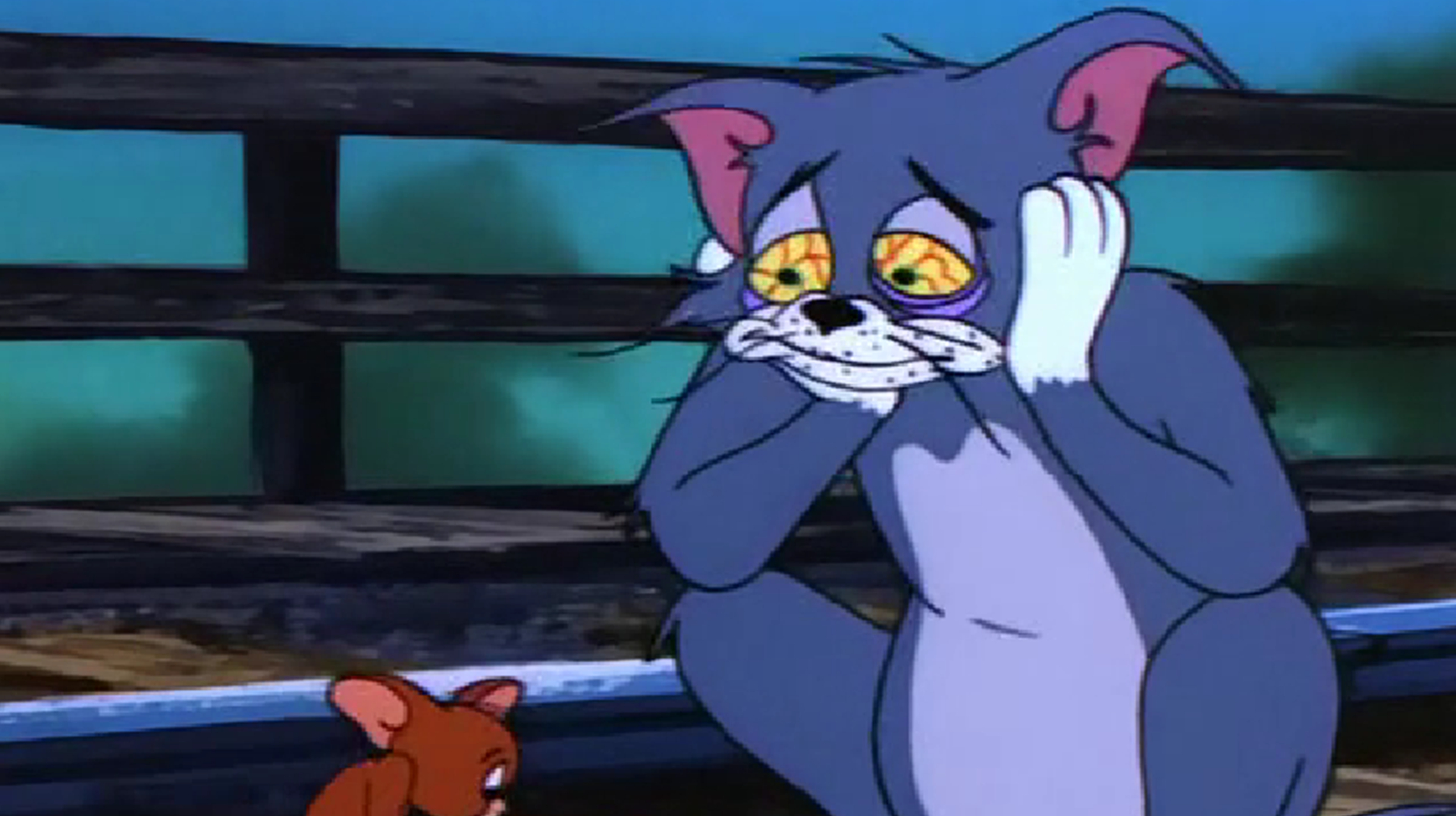 《猫和老鼠》最虐心的一集,汤姆和吉瑞同时走上绝路小时候看不懂