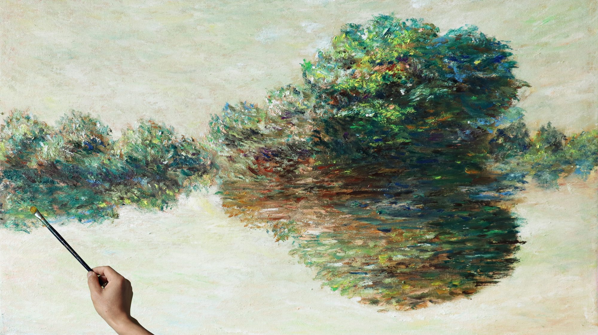 印象派的油画风景是如何完成的(73)?