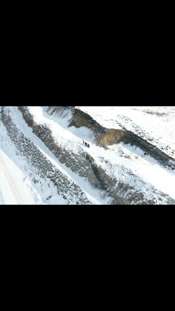 -40℃ 踏雪巡边!内蒙古呼伦贝尔边境管理支队室韦边境派出所民警徒步进行巡逻,用脚步丈量祖
