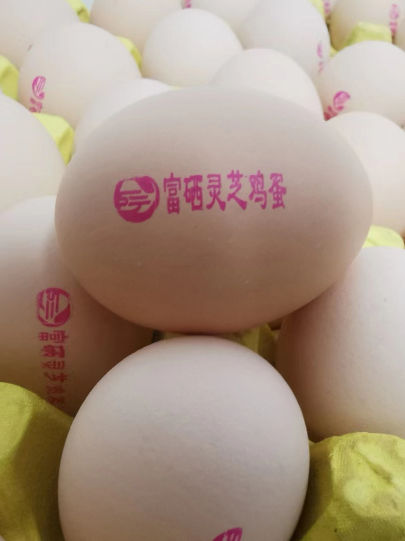 我们家的富硒灵芝鸡蛋,富含硒,灵芝多糖,DHA,叶黄素等元素