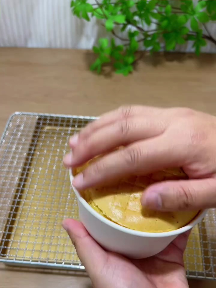 拔丝肉松蛋糕,好吃!
