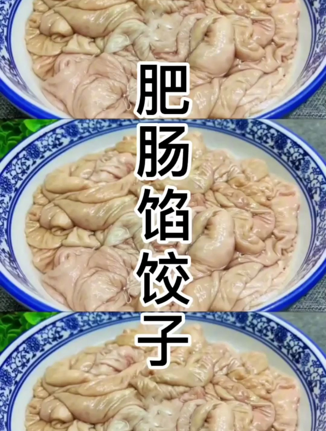肥肠馅饺子 你们吃过吗