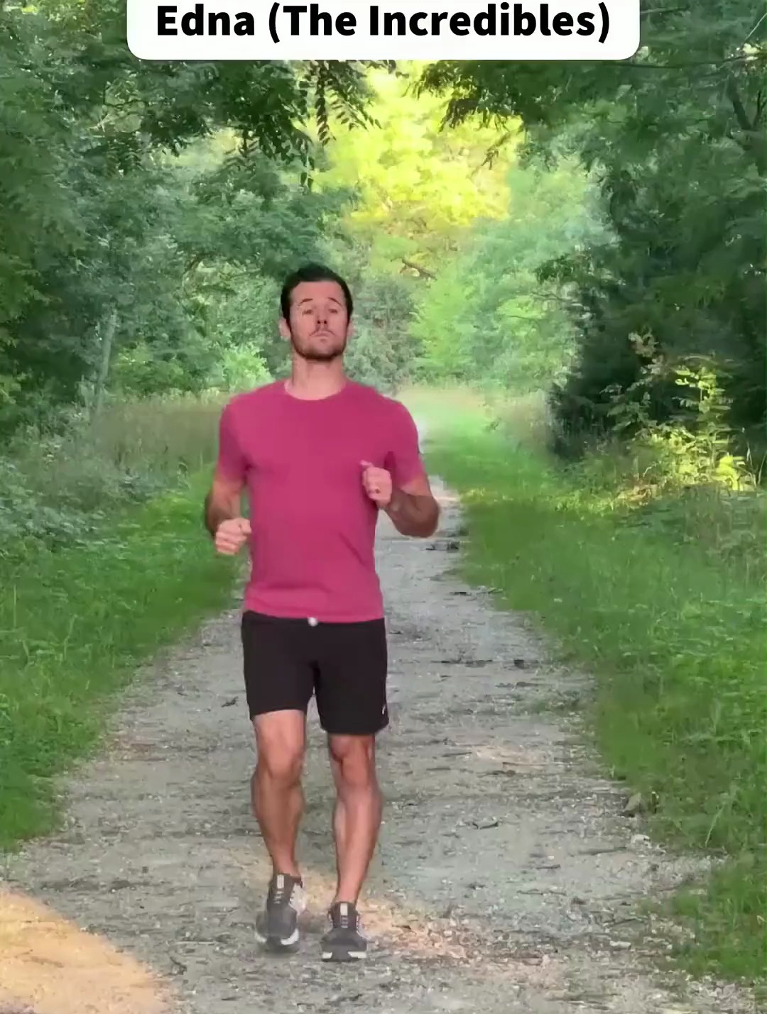 卡通中不同的人,跑步的样子,没看过的卡通赶紧去看下!