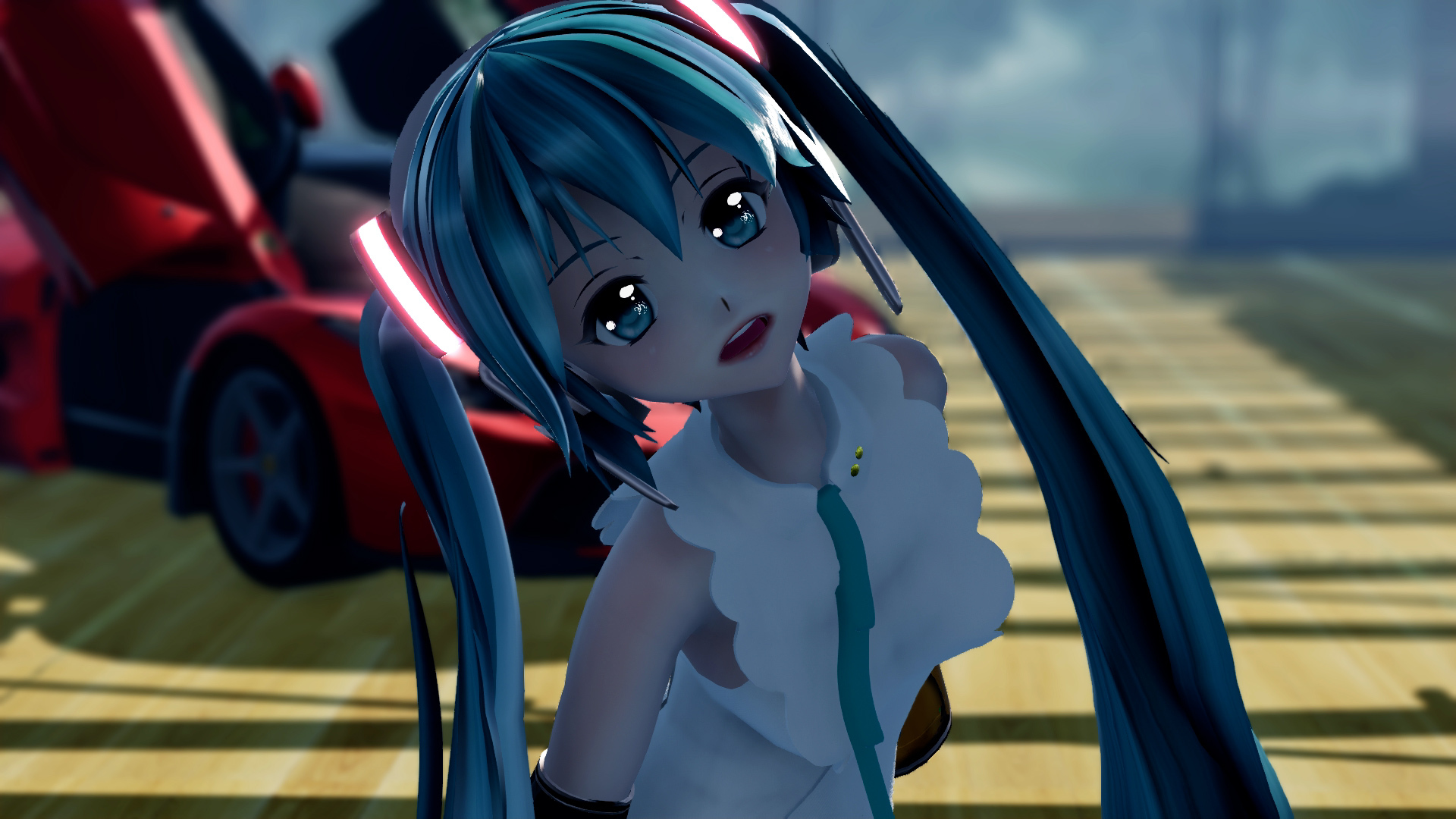 [图]MMD初音未来歌姬计划,SNOBBISM,换个不一样的模型