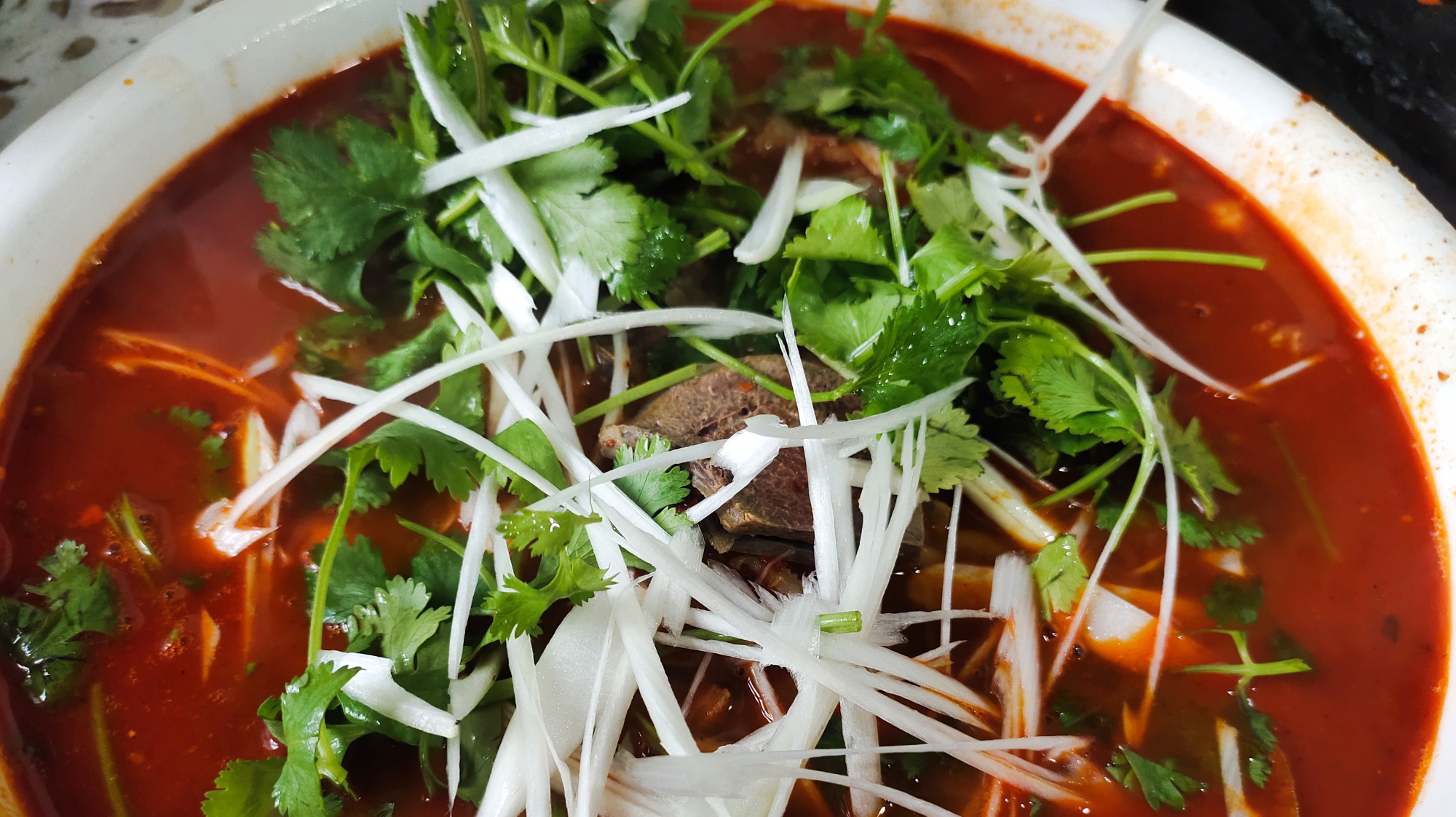 粉丝羊杂汤,陕西人的美食享受