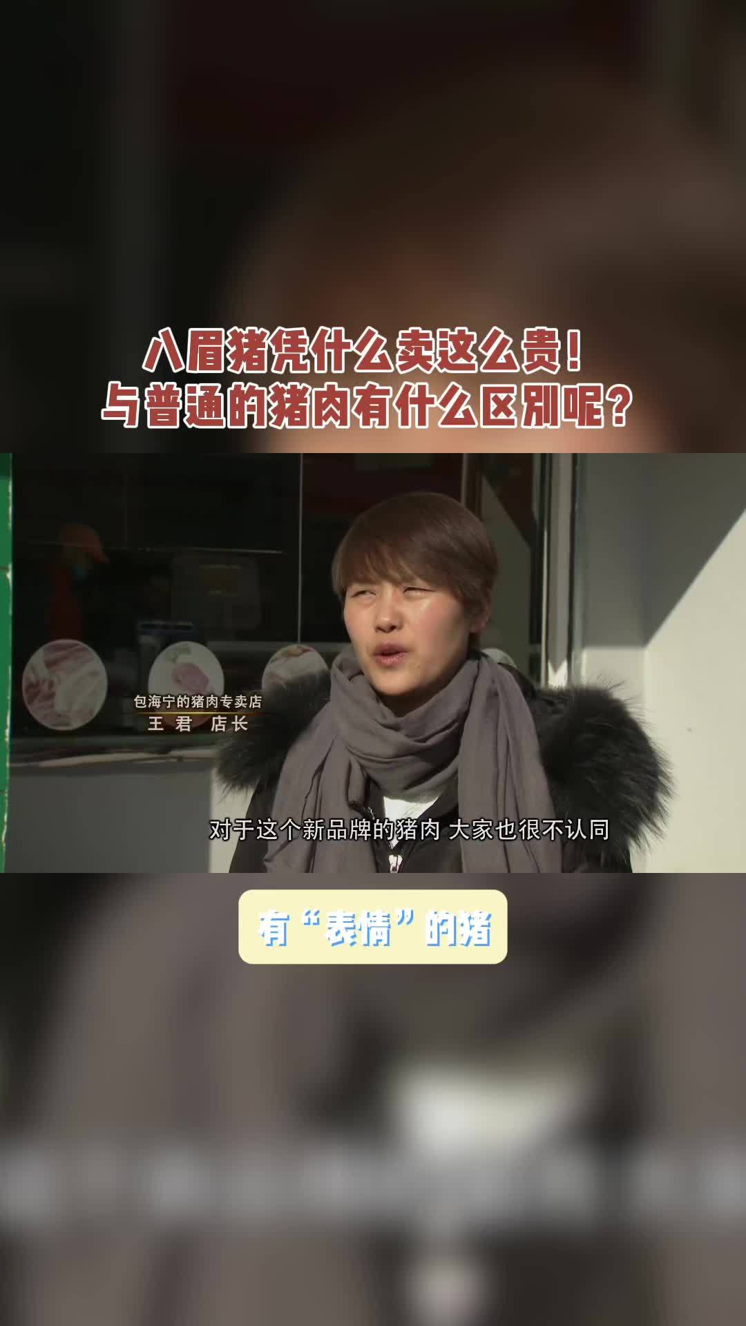 八眉猪凭什么卖这么贵!与普通的猪肉有什么区别呢?