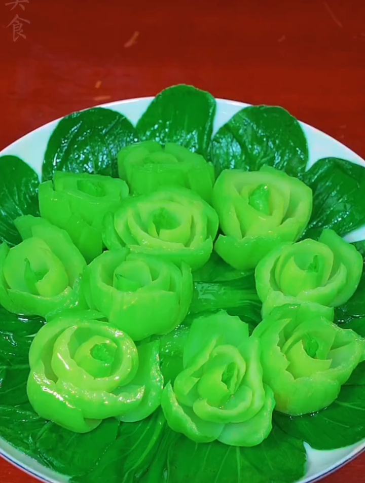 你像我一样做一个香菇青菜绝对大受欢迎