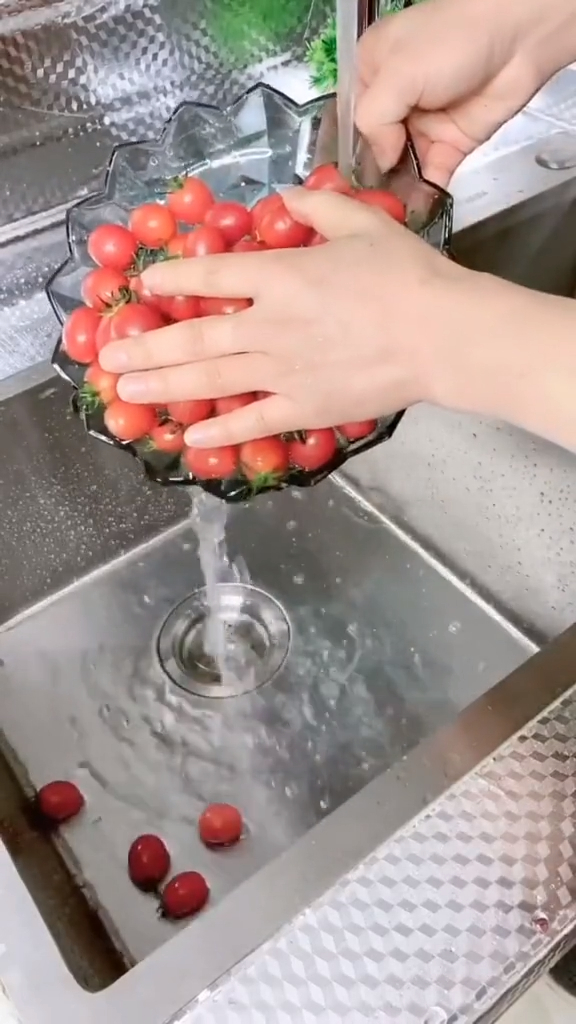水果盘篮客厅塑料双层洗菜篮子家用厨房洗菜盆沥水篮筐
