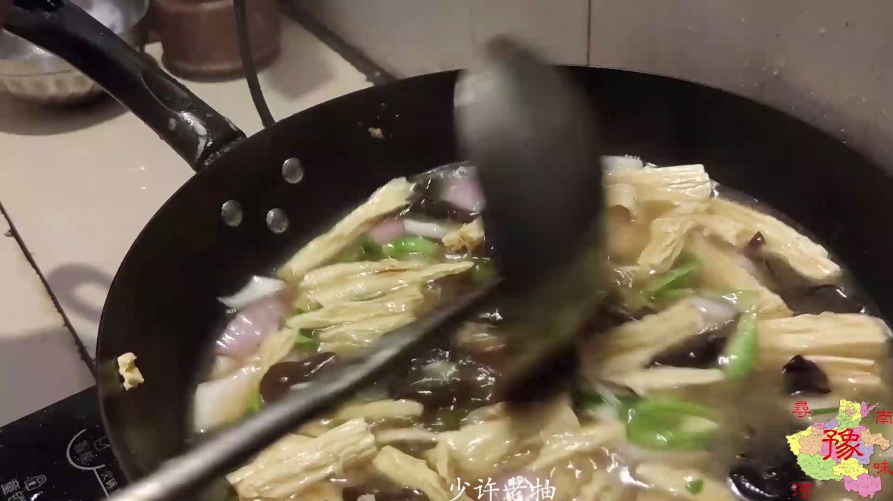 河南农村美食——连汤肉片