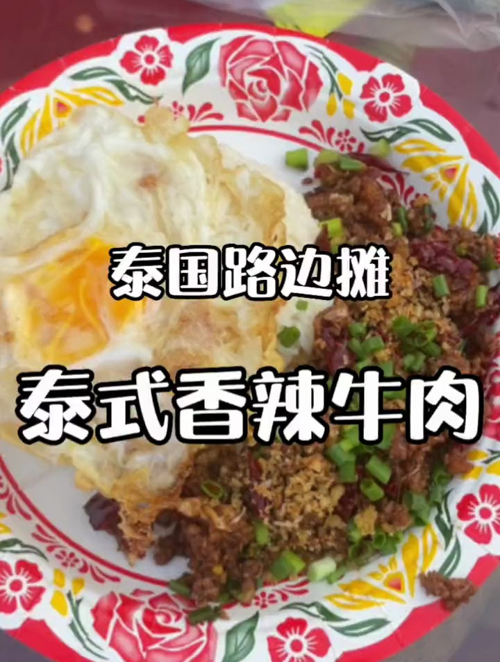 泰国路边摊-泰式香辣牛肉