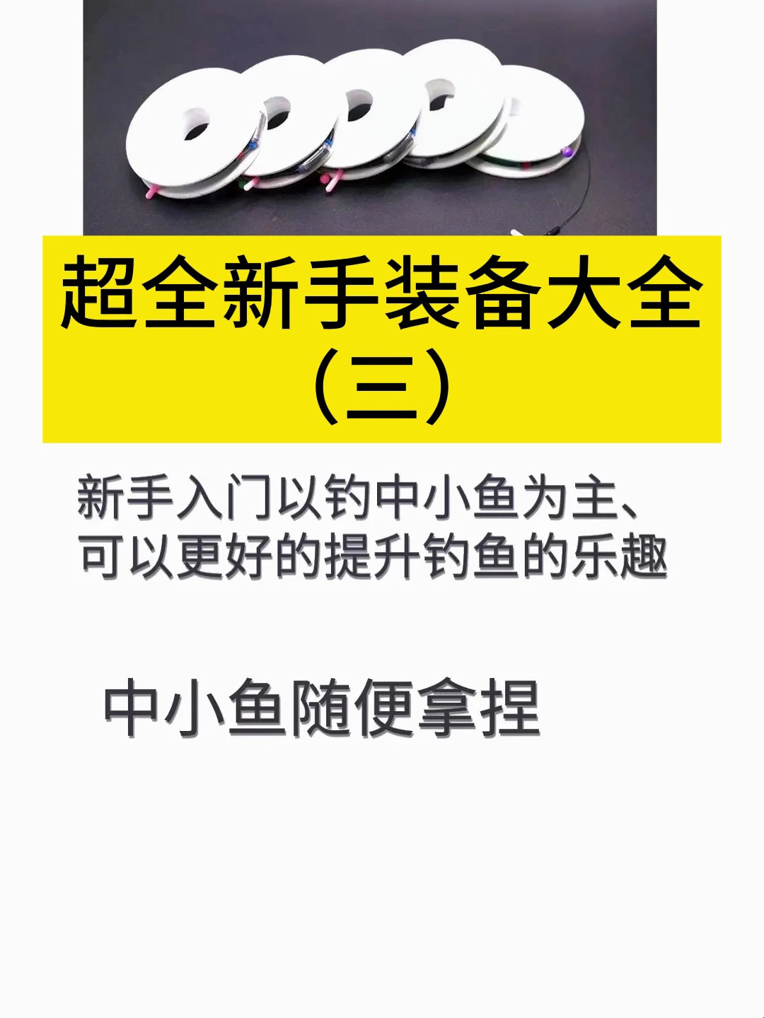 超适合新手的装备?拒绝花里胡哨!