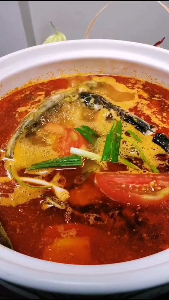 酸汤鱼美食教程分享~