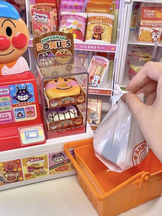 面包超人便利店开张,今天体验下超市进货