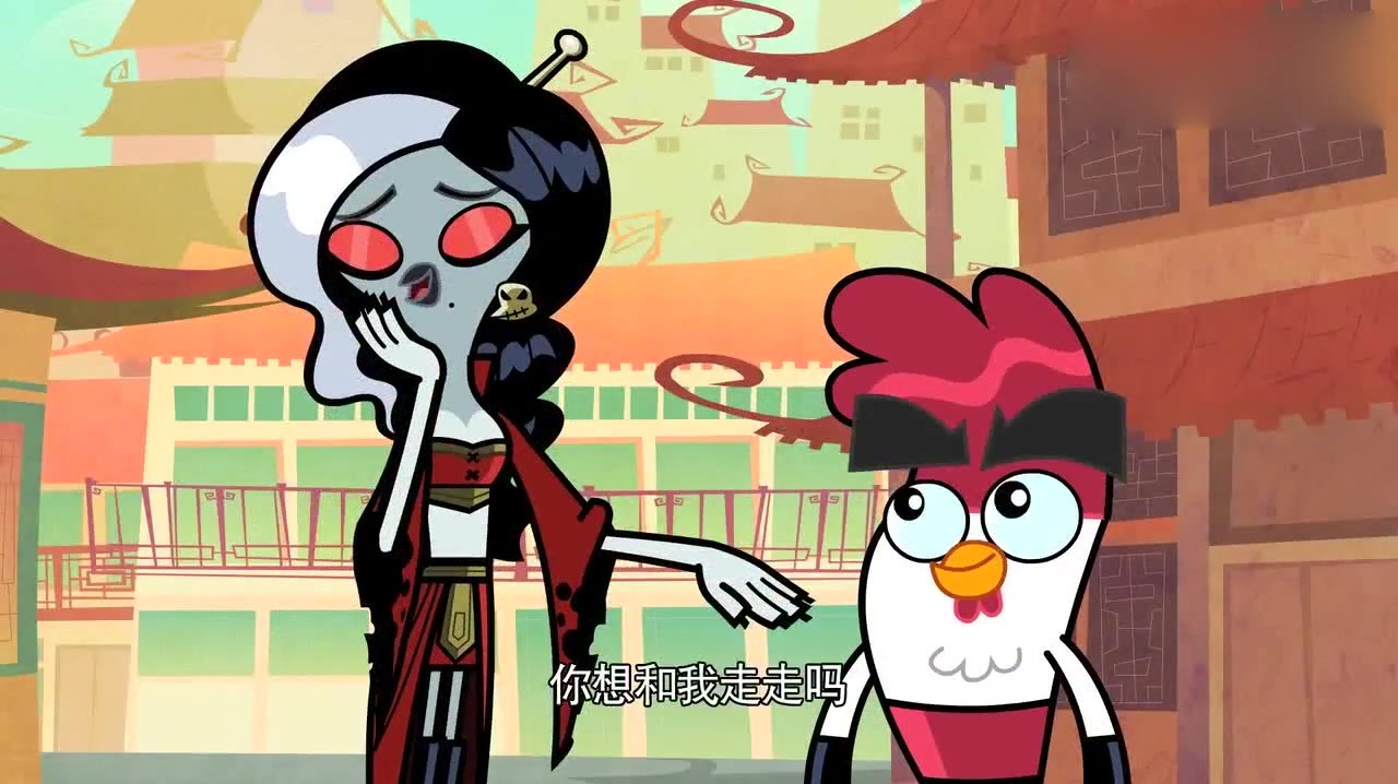 功夫鸡:鸡仔偶遇魔王,竟对她一见钟情,恰好魔王也爱上了他!