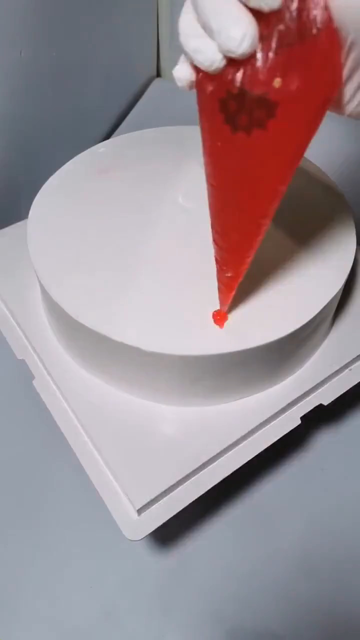 生日蛋糕制作过程