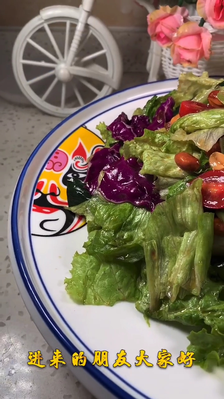 大拌菜,非常的爽口,做法比较简单