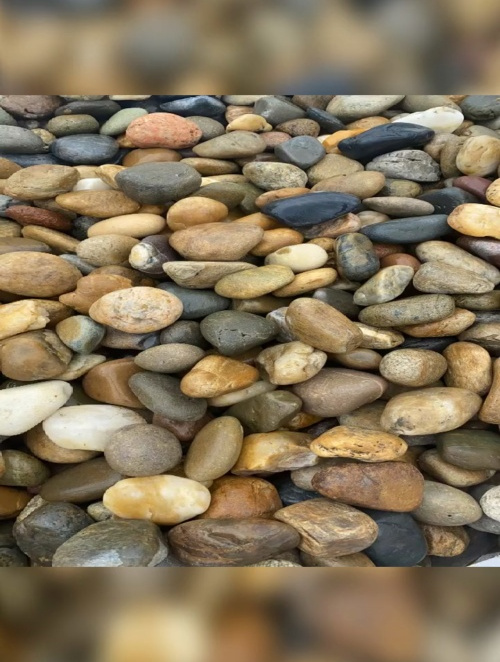 西宁人工湖铺设用石头 3-5公分白色鹅卵石 水处理鹅卵石