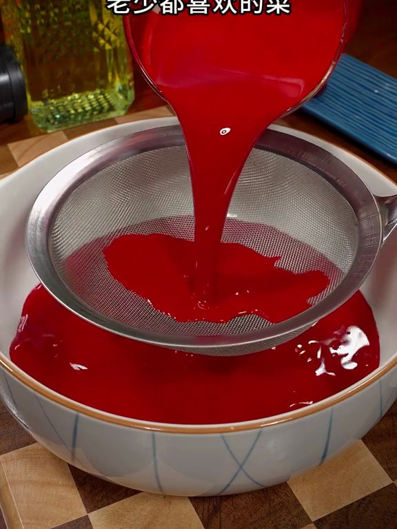 蒸猪血太下饭了,太香了家常菜