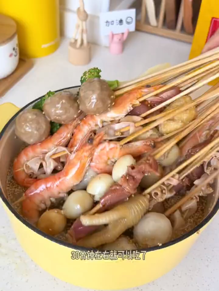 钵钵鸡～姐妹们冲呀,夏天冷吃串串真无敌了