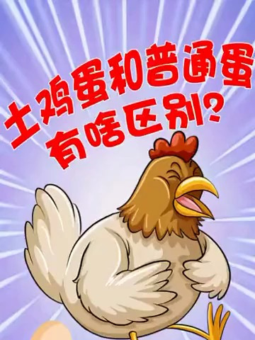 土鸡蛋和普通蛋到底有啥区别?
