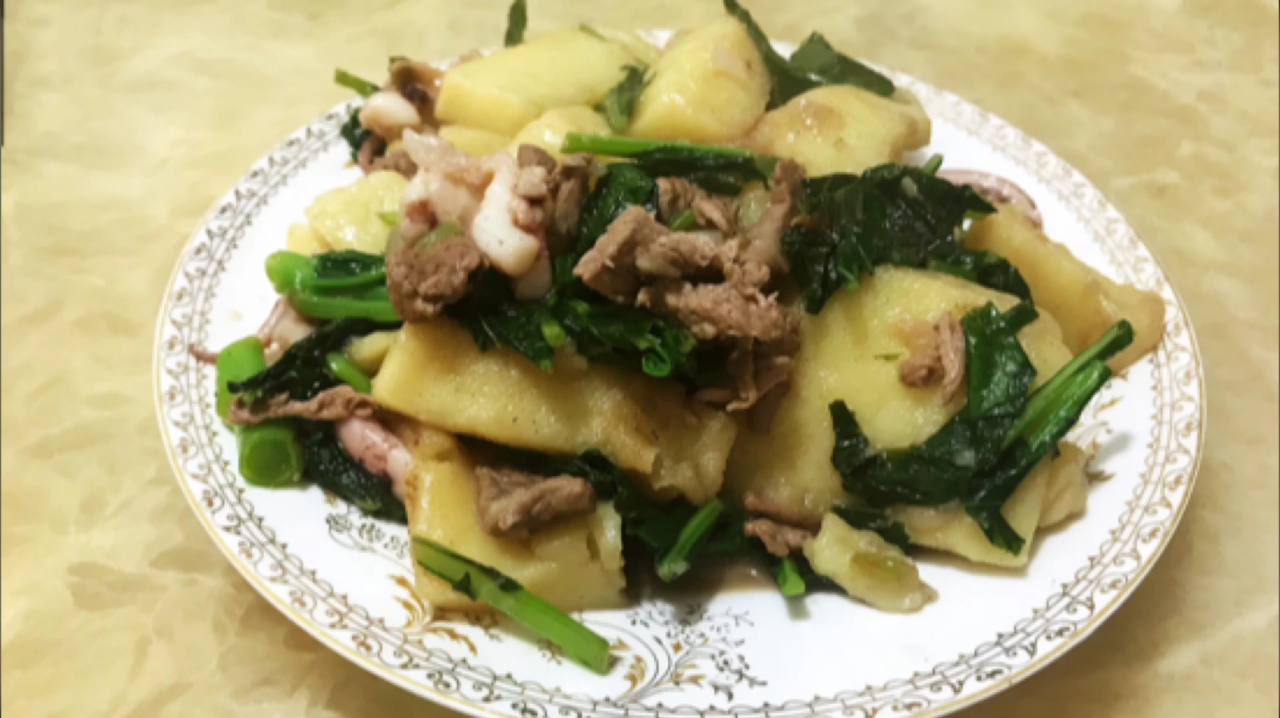 特色小吃炒黄粿,不一样的味道!