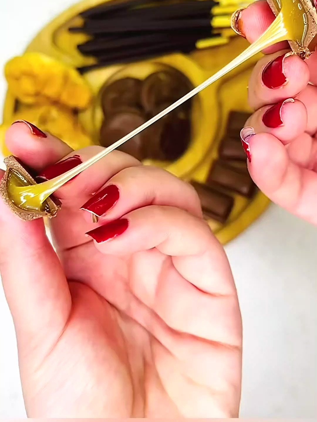 ASMR:装满夹心面包的拼盘