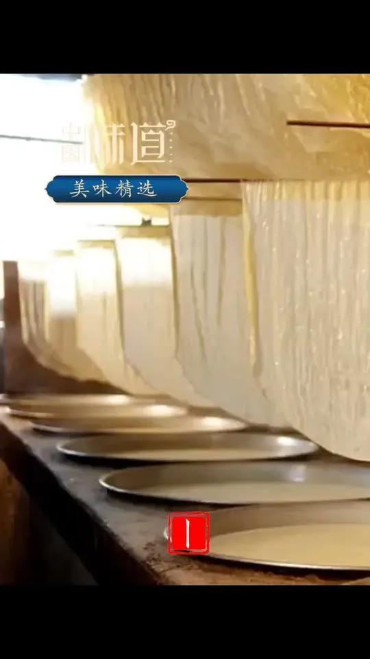 金华浦江县,50年老手艺的豆腐皮是中国人餐桌上永远不变的美味